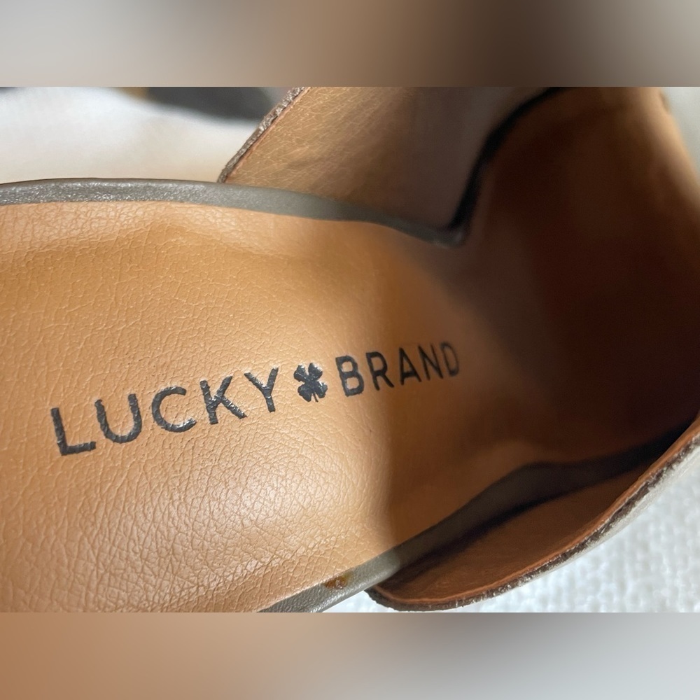 Lucky Brand Obashi peep toe shoes - Picture 6 of 10